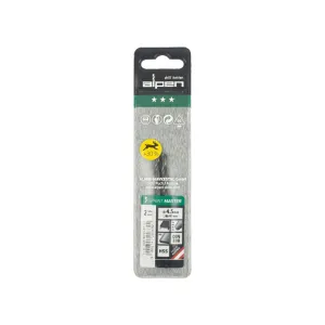 ALPEN SPRINT MASTER DIN 338 4.5MM 2/PACK