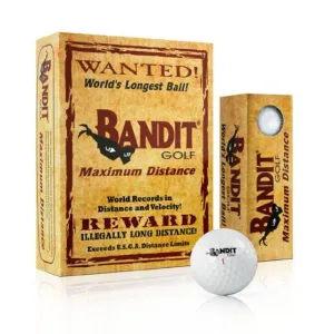 Bandit MD Golf Balls - Dozen