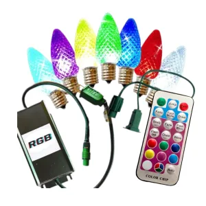 C9 RGB Bulbs & Kits C9 RGB Bulbs & Kits
