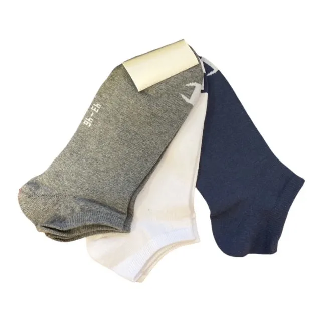 Champion calzini unisex Sneaker Socks 3 paia U24560 BS501 navy-white-grey