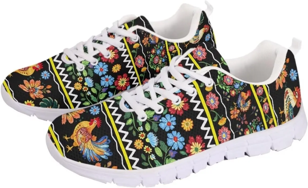 Forchrinse Mexico Splash Ink Sneakers Unisex National Walking Tennis Shoes for Women Men Festival Sneakers Lightweight