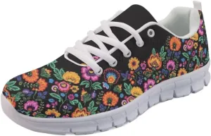 Forchrinse Mexico Splash Ink Sneakers Unisex National Walking Tennis Shoes for Women Men Festival Sneakers Lightweight