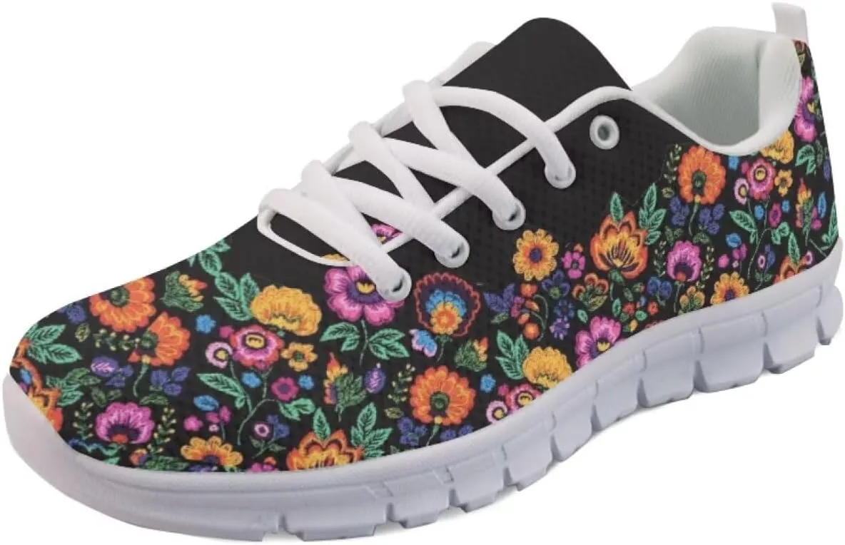 Forchrinse Mexico Splash Ink Sneakers Unisex National Walking Tennis Shoes for Women Men Festival Sneakers Lightweight