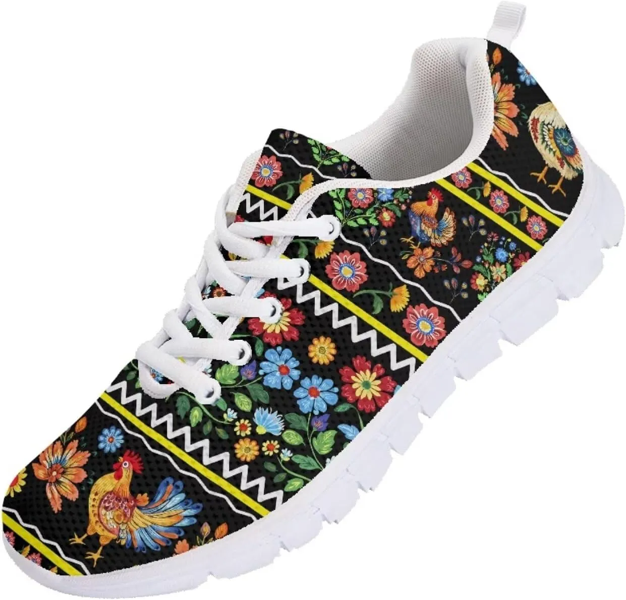 Forchrinse Mexico Splash Ink Sneakers Unisex National Walking Tennis Shoes for Women Men Festival Sneakers Lightweight