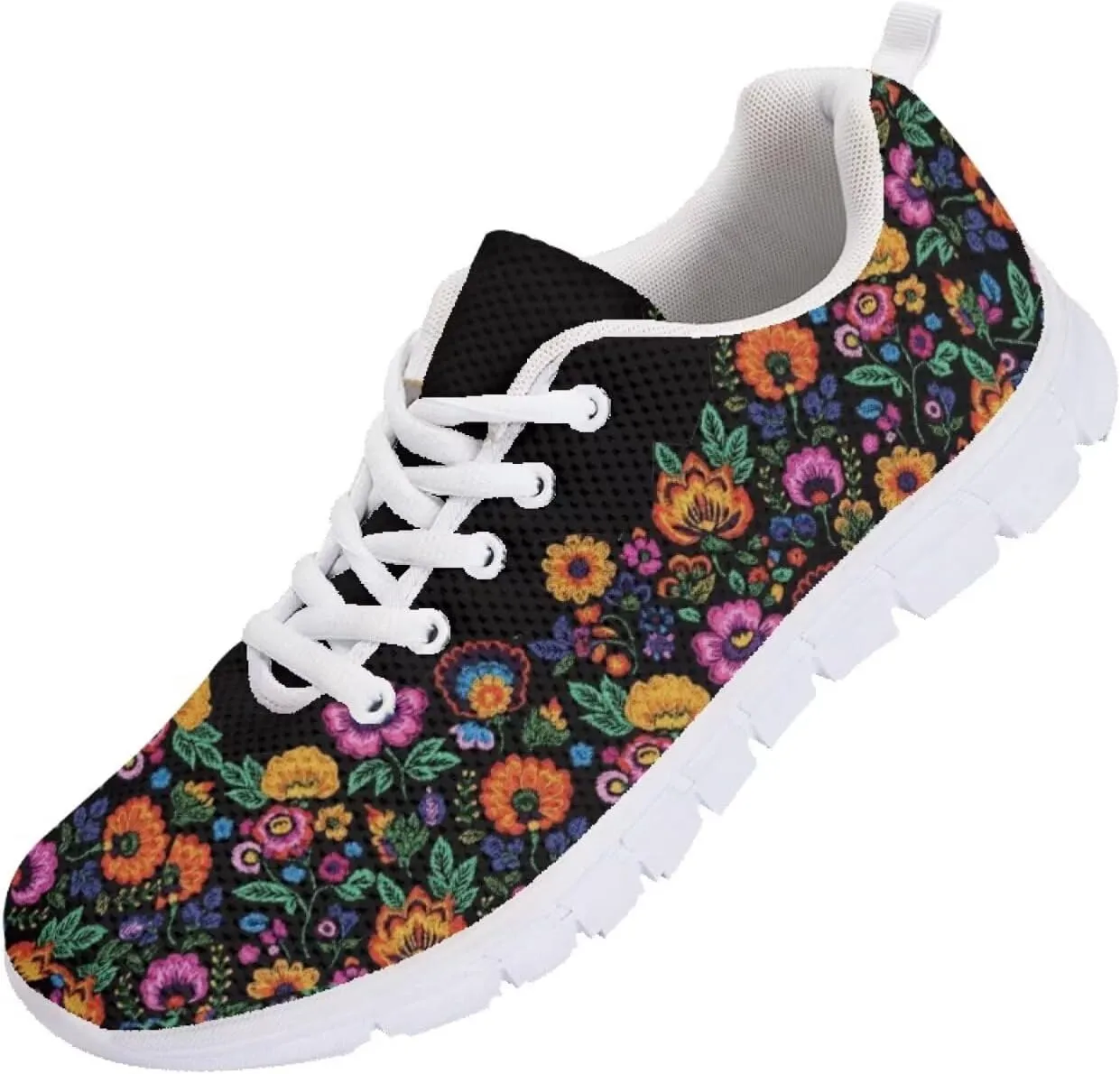 Forchrinse Mexico Splash Ink Sneakers Unisex National Walking Tennis Shoes for Women Men Festival Sneakers Lightweight
