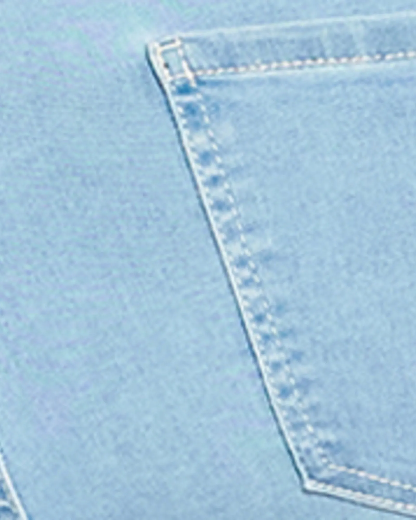 Isabella Lattice Hem Jeans | Light Wash