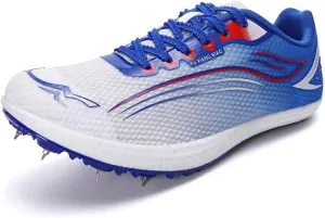 Mens Womens Jumping Trainers, Spikes Track and Field Throwing Shoes Professional Running Racing Shoes for Kid Youth