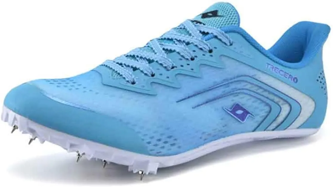 Mens Womens Teenagers Track and Field Spikes Sneakers, Athletics Race Jumping Running Nail Shoes Boys Girls