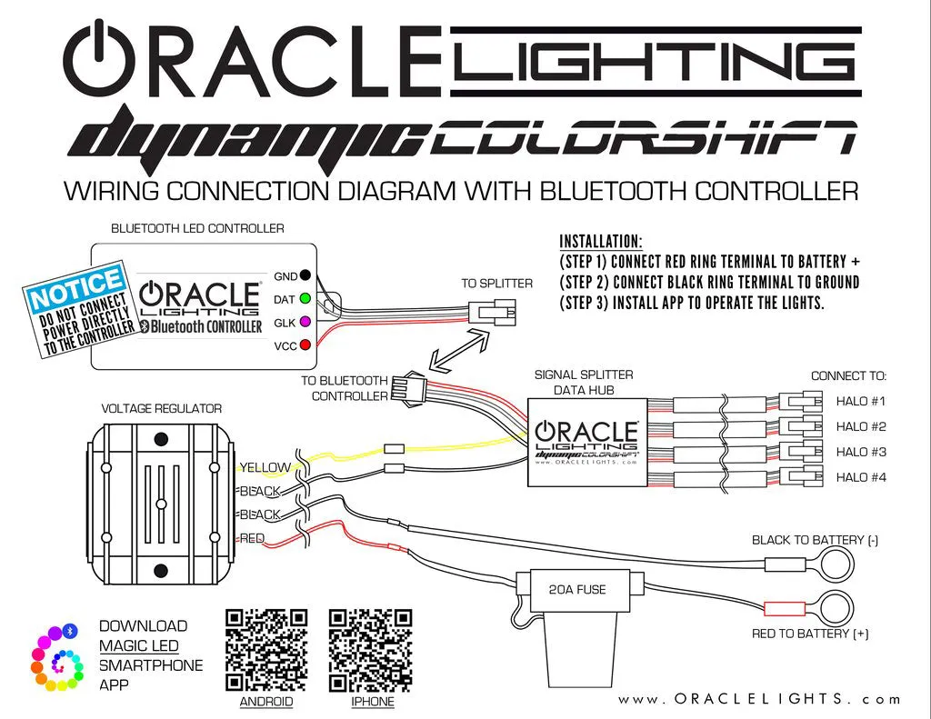 ORACLE Lighting 2018-2020 Ford F-150 Dynamic ColorSHIFT DRL Replacements   Dynamic Turn Signals