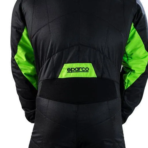 Sparco Sprint Boot Cut Suit - Black/Green