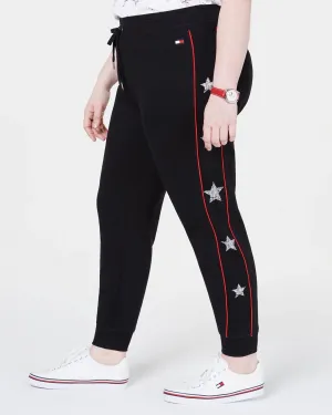 Tommy Hilfiger Women's   Jogging Pants Black  2X | Black