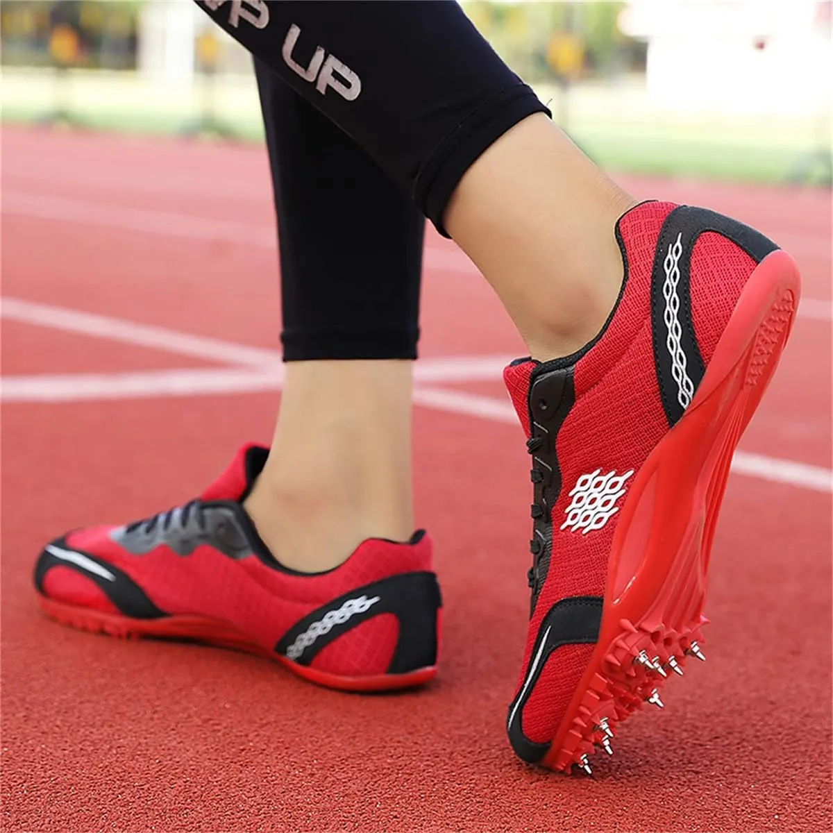 Track and Field Shoes Men Women Boys Girls Spikes Track Race Jumping Sneakers Professional Running Nail Shoes