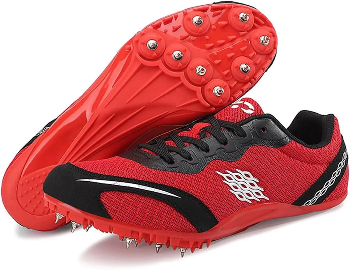 Track and Field Shoes Men Women Boys Girls Spikes Track Race Jumping Sneakers Professional Running Nail Shoes