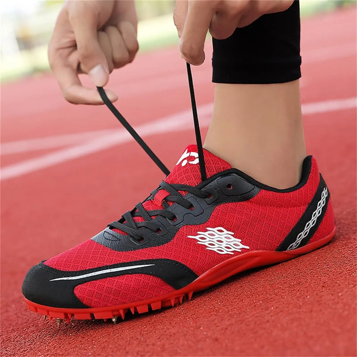 Track and Field Shoes Men Women Boys Girls Spikes Track Race Jumping Sneakers Professional Running Nail Shoes