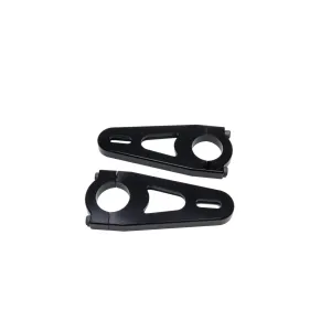 Triple X Race Co. Tail Tank Clamps For Sprintcar Black