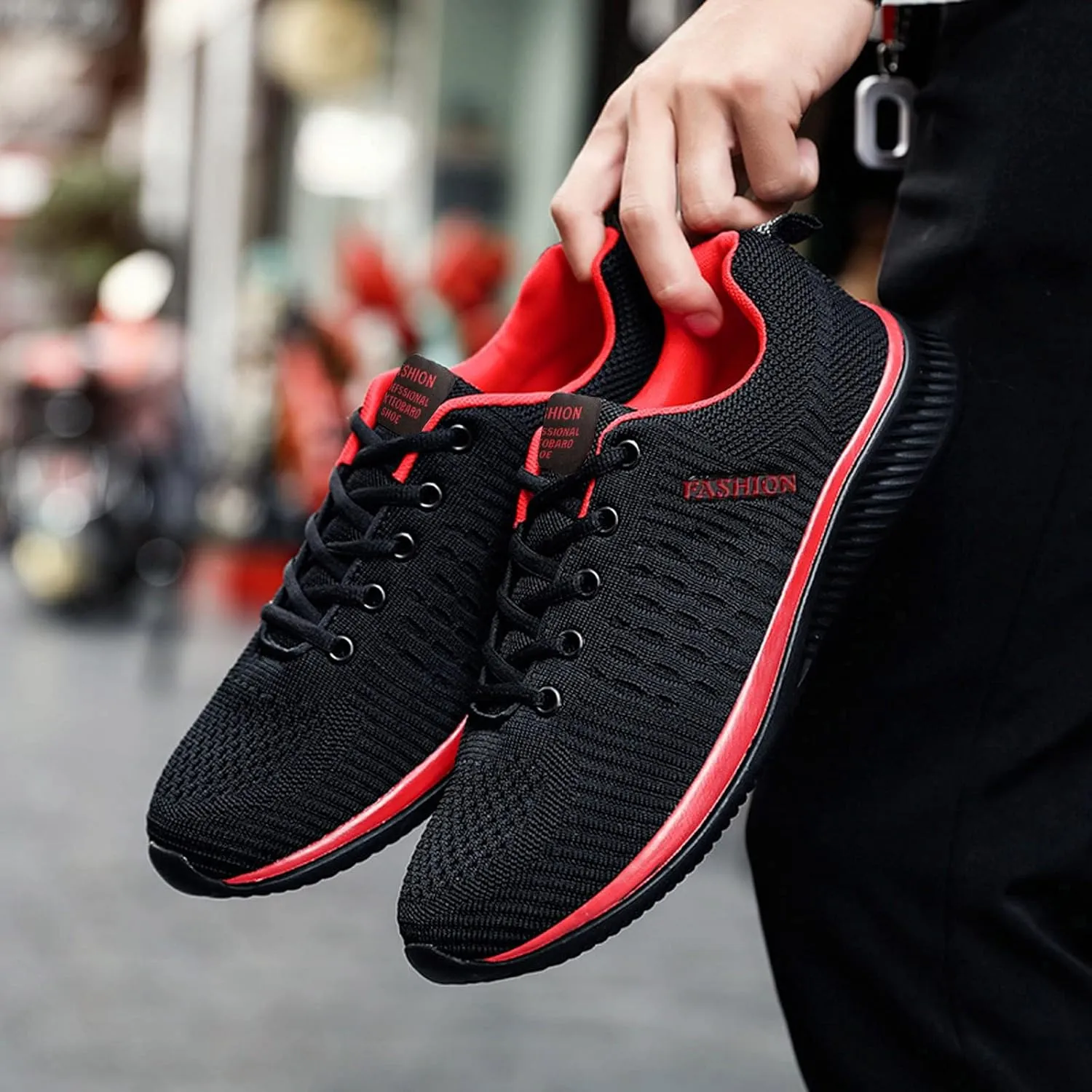 Women's Fashion Sneaker Non Slip Breathable Lightweight Comfortable Lace Up White Walking Shoes Women Women's Shoes Loafers Low Top Sneakers for Women