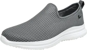 Women's Slip on Walking Shoes Tennis Lightweight Gym Running Shoes for Women Food Service Women's Shoes Casual High Top Sneakers White Tennis Shoe Loafers Shoe