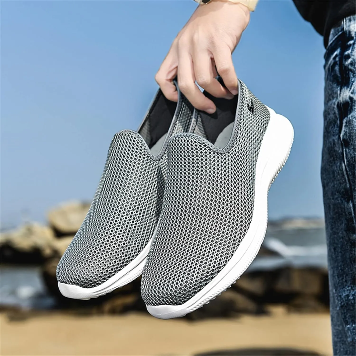 Women's Slip on Walking Shoes Tennis Lightweight Gym Running Shoes for Women Food Service Women's Shoes Casual High Top Sneakers White Tennis Shoe Loafers Shoe
